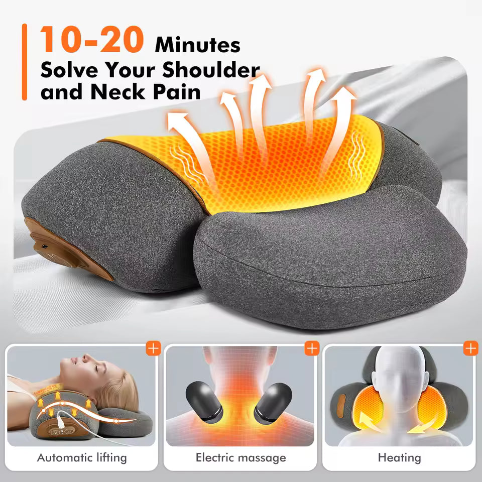 neck pain tension relief traction cervical device massage